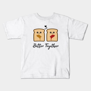 Peanut Butter And Jelly Kids T-Shirt